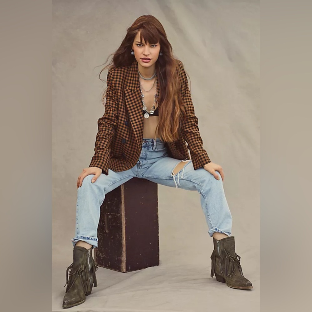 Free People Lawless Fringe Western Boots View 5